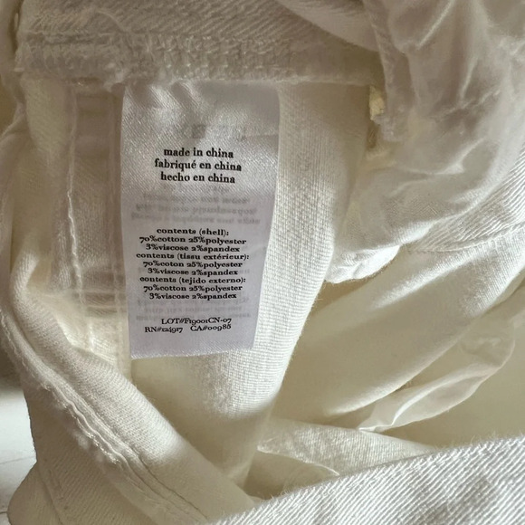 We Wore What Basic Denim White Overalls - Picture 12 of 14